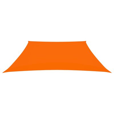 vidaXL narancssárga trapéz alakú oxford-szövet napvitorla 3/4 x 3 m