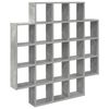 vidaXL Falpolc Betonsz&uuml;rke 100 x 13 x 100 cm Szerelt Fa