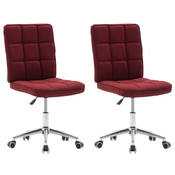 vidaXL 2 db bord&oacute; sz&ouml;vet &eacute;tkezősz&eacute;k