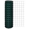 vidaXL Euro Fence z&ouml;ld ac&eacute;lker&iacute;t&eacute;s 25 x 1,2 m