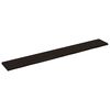 vidaXL s&ouml;t&eacute;tbarna kezelt t&ouml;m&ouml;r t&ouml;lgyfa fali polc 220 x 30 x (2-4) cm