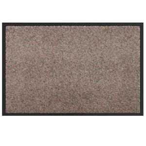 vidaXL Ajt&oacute;szőnyeg B&eacute;zs 60 x 40 x 1.2 cm Mack&oacute;fleece