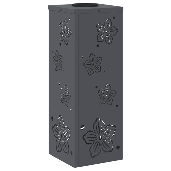 vidaXL Napelemmel műk&ouml;dő LED &ouml;sv&eacute;ny vil&aacute;g&iacute;t&aacute;s 2 pcs Antracit