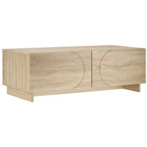 vidaXL Doh&aacute;nyz&oacute;asztal Sonoma T&ouml;lgy 102 x 50,5 x 35 cm B&uacute;torlap