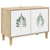 vidaXL TV szekr&eacute;ny HANAU 69 x 33 x 50 cm Sonoma Szerelt Fa