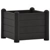vidaXL antracitsz&uuml;rje kerti PP magas&aacute;gy&aacute;s 43 x 43 x 35 cm