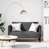 vidaXL s&ouml;t&eacute;tsz&uuml;rke kordb&aacute;rsony sz&ouml;vet loveseat kanap&eacute; 109 cm