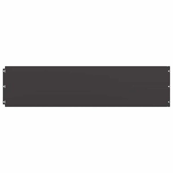 vidaXL 20 db fekete hidegen hengerelt ac&eacute;l gyepszeg&eacute;lyek 25x103 cm