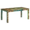 vidaXL t&ouml;m&ouml;r &uacute;jrahasznos&iacute;tott fa &eacute;tkezőasztal 180 x 90 x 76 cm