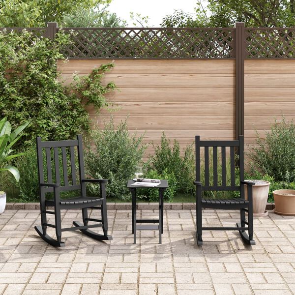 vidaXL 2 db fekete t&ouml;m&ouml;r ny&aacute;rfa gyerekhintasz&eacute;k