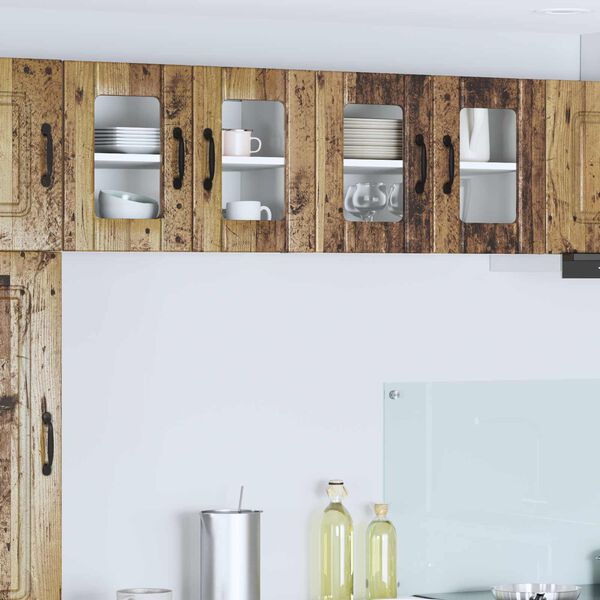 vidaXL Konyhaszekr&eacute;ny 2 pcs &Ouml;reg fa 60 x 31 x 40 cm Faanyag