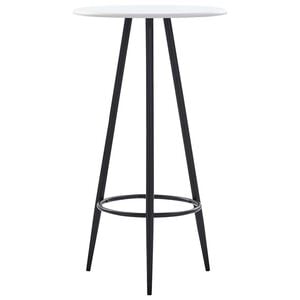 vidaXL feh&eacute;r MDF b&aacute;rasztal 60 x 107,5 cm