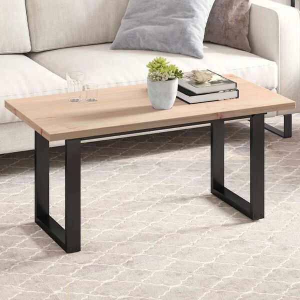 vidaXL t&ouml;m&ouml;r fenyőfa t&eacute;glalap alak&uacute; asztallap 100 x 50 x 2,5 cm