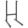 vidaXL Lepedő &aacute;llom&aacute;s Fekete 103,5 x 66,5 x 121,5 cm Porsz&oacute;rt ac&eacute;l