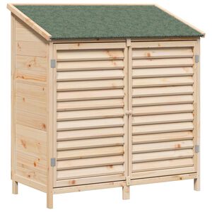 vidaXL Kerti Szerkezet Term&eacute;szetes 106 x 56 x 113,5 cm Szil&aacute;rd fenyőfa