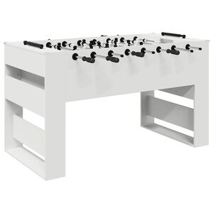 vidaXL Foci Asztal Feh&eacute;r 146,5 x 74 x 85 cm Szerelt Fa