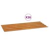 vidaXL 36 db rozsda sz&iacute;nű corten ac&eacute;l tetőpanel 100x44 cm
