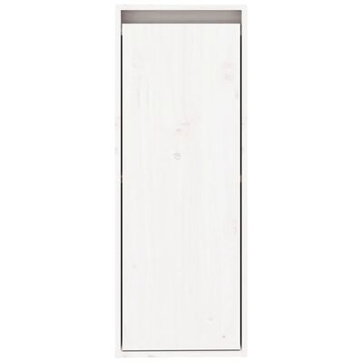 vidaXL 2 darab fehér tömör fenyőfa faliszekrény 30 x 30 x 80 cm