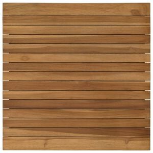 vidaXL Asztallap 60 x 60 x 3,5 cm N&eacute;gyzet T&ouml;m&ouml;r Teakfa Term&eacute;szetes