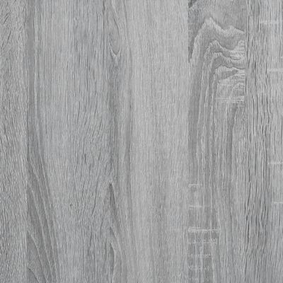 vidaXL szürke sonoma szerelt fa fürdőszobai mosdószekrény 60x33x60 cm
