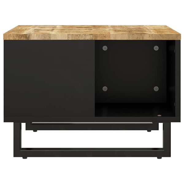 vidaXL t&ouml;m&ouml;r mang&oacute;fa doh&aacute;nyz&oacute;asztal 60 x 50 x 35 cm