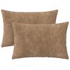 vidaXL P&aacute;rna huzat 2 pcs HEERLEN T&oacute;psz&iacute;nű 50 x 75 cm Mikrosz&aacute;las Pl&uuml;ss