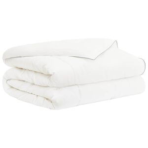 vidaXL Paplan 220x260 cm Ny&aacute;ri 200 GSM Ausztr&aacute;l Gyapj&uacute; Feh&eacute;r