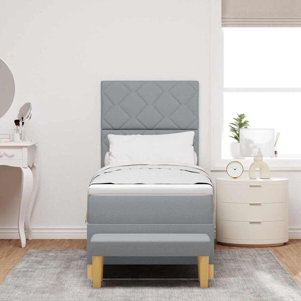 vidaXL Boxrug&oacute;s &aacute;gy matracmal Vil&aacute;gossz&uuml;rke 80 x 200 cm sz&ouml;vet