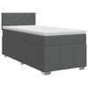 vidaXL Boxspring &aacute;gy matraccal S&ouml;t&eacute;tsz&uuml;rke 90 x 190 cm Sz&ouml;vet