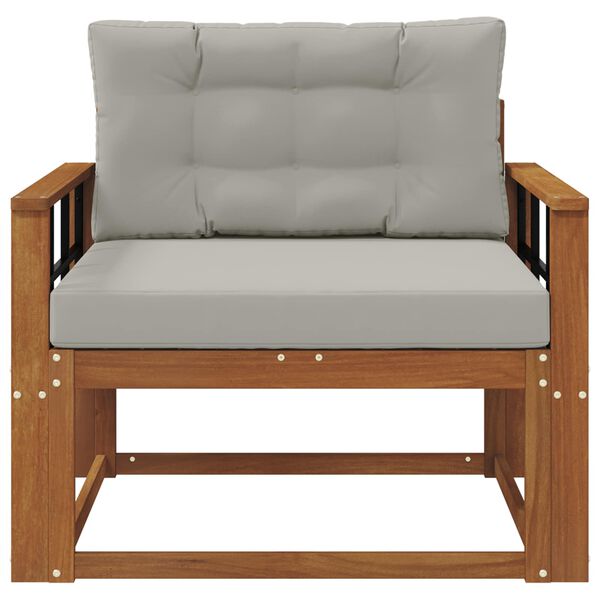 vidaXL K&uuml;lt&eacute;ri k&ouml;z&eacute;pső kanap&eacute; T&ouml;m&ouml;r Ak&aacute;cfa Term&eacute;szetes