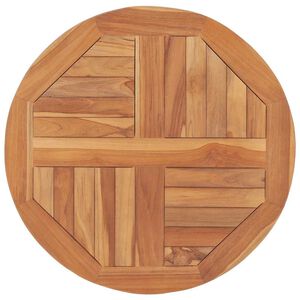 vidaXL kerek t&ouml;m&ouml;r t&iacute;kfa asztallap 2,5 cm 60 cm