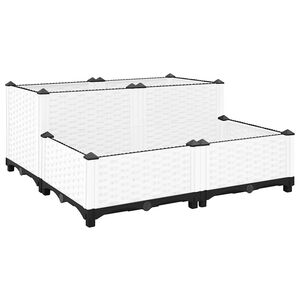 vidaXL polipropil&eacute;n magas&aacute;gy&aacute;s 80 x 80 x 38 cm