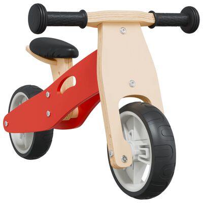 vidaXL piros 2 az 1-ben egyensúlyozó-kerékpár gyerekeknek