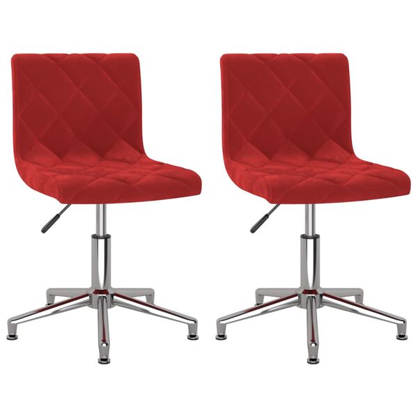 vidaXL 2 db bord&oacute; b&aacute;rsony forg&oacute; &eacute;tkezősz&eacute;k