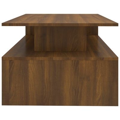 vidaXL barna tölgyszínű szerelt fa dohányzóasztal 90 x 60 x 42,5 cm