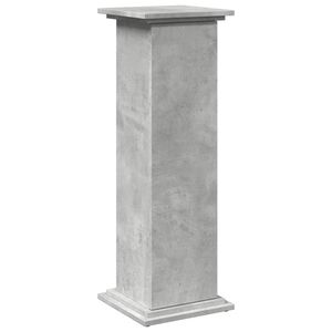 vidaXL betonsz&uuml;rke szerelt fa bemutat&oacute;&aacute;llv&aacute;ny t&aacute;rol&oacute;val 31x30x90 cm