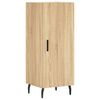 vidaXL sonoma t&ouml;lgy szerelt fa magasszekr&eacute;ny 34,5x34x180 cm