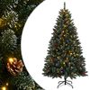 vidaXL műkar&aacute;csonyfa 300 LED-del 240 cm