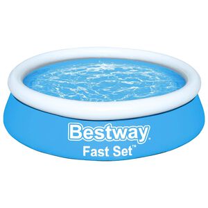 Bestway Fast Set kék kerek felfújható medence 183 x 51 cm