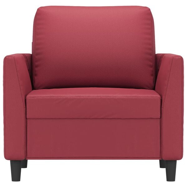 vidaXL bord&oacute; műbőr kanap&eacute;fotel 60 cm