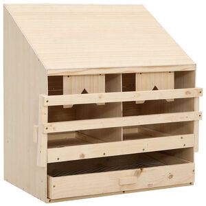 vidaXL 2 rekeszes t&ouml;m&ouml;r fenyőfa toj&oacute;f&eacute;szek 63 x 40 x 65 cm