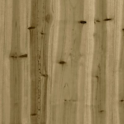 vidaXL 8 részes impregnált fenyőfa kerti pihenőgarnitúra