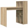 vidaXL Asztal Sonoma t&ouml;lgy Szerelt Fa 108 x 55 x 103.5 cm