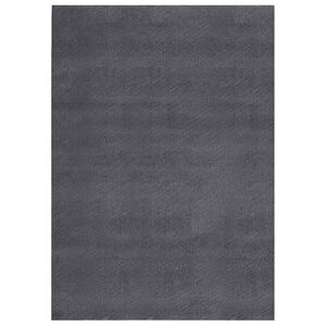 vidaXL antracit cs&uacute;sz&aacute;smentes r&ouml;vid sz&aacute;l&uacute; moshat&oacute; szőnyeg 160 x 230 cm