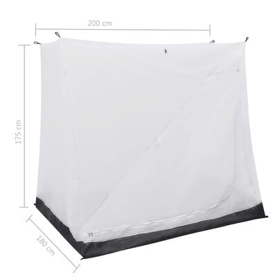 vidaXL szürke univerzális belső sátor 200 x 180 x 175 cm