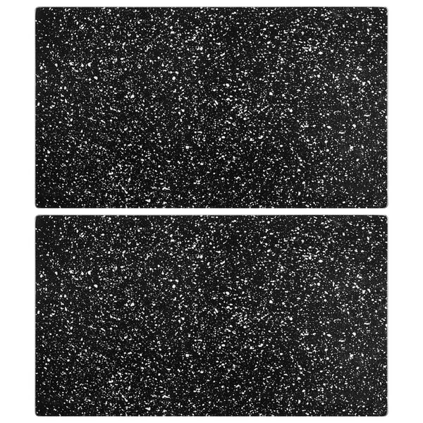 vidaXL 2 db edzett üveg vágódeszka gránit mintával