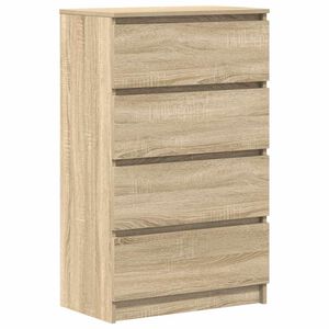 vidaXL sonoma-t&ouml;lgy sz&iacute;nű szerelt fa t&aacute;lal&oacute;szekr&eacute;ny 60 x 35 x 98,5 cm