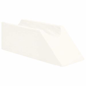 vidaXL L&aacute;bp&aacute;rna Egysz&iacute;nű Feh&eacute;r 68 x 25 x 21,5 cm PU hab