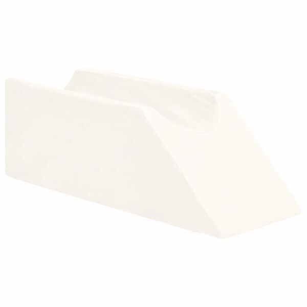 vidaXL L&aacute;bp&aacute;rna Egysz&iacute;nű Feh&eacute;r 68 x 25 x 21,5 cm PU hab