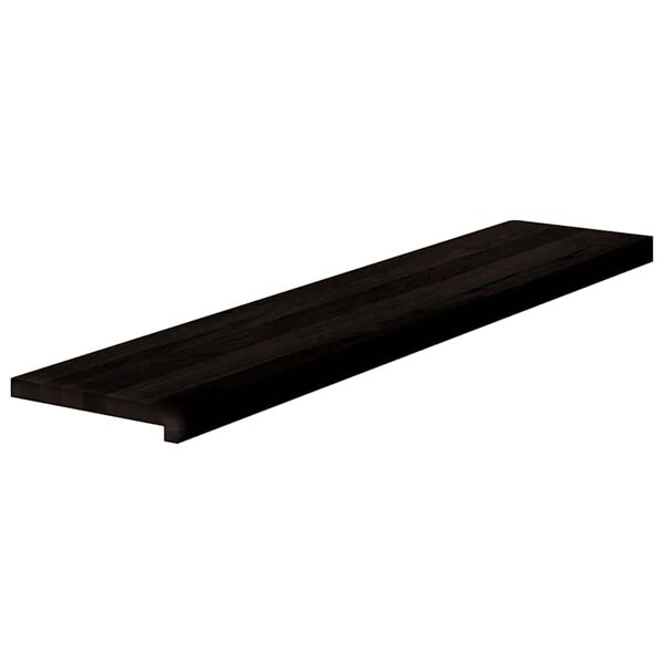 vidaXL l&eacute;pcsőfokok 16 db s&ouml;t&eacute;tbarna 120x30x2 cm t&ouml;m&ouml;r fa t&ouml;lgyfa